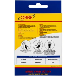 Băng thun cổ tay Orbe universal 4