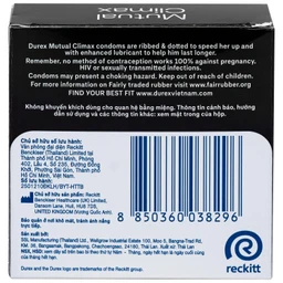 Bao cao su Durex mutual climax (3 cái) 4