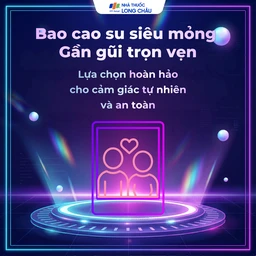 Bao cao su Safefit 003 S52 siêu mỏng, không gây kích ứng, có chất bôi trơn (12 cái) 