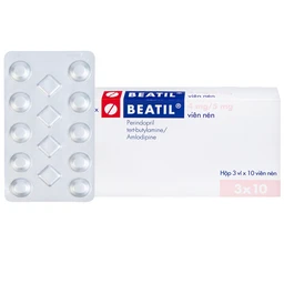 Thuốc Beatil 4mg/5mg Gedeon điều trị tăng huyết áp vô căn, bệnh mạch vành ổn định (3 vỉ x 10 viên)