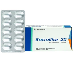 Thuốc Becolitor 20mg Meyer-BPC điều trị tăng cholesterol toàn phần, LDL-cholesterol (30 viên) 1