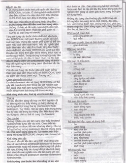 Dung dịch Berodual Boehringer hỗ trợ giãn phế quản (10ml)