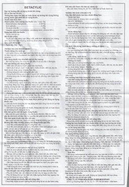 Thuốc mỡ bôi da Betacylic Mekophar điều trị bệnh vẩy nến, vảy da dầu (15g)