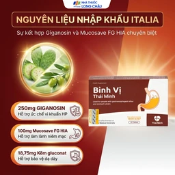 Viên uống giảm acid dịch vị Bình Vị Thái Minh (2 vỉ x 10 viên) 3
