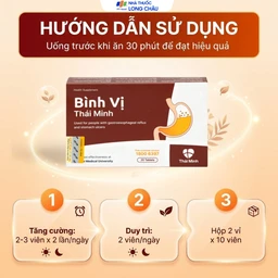 Viên uống giảm acid dịch vị Bình Vị Thái Minh (2 vỉ x 10 viên) 5