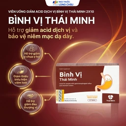 Viên uống giảm acid dịch vị Bình Vị Thái Minh (2 vỉ x 10 viên) 2