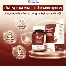 Viên uống giảm acid dịch vị Bình Vị Thái Minh (80 viên) 2