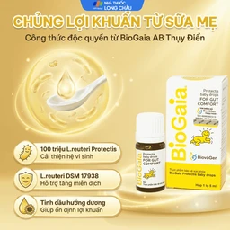 Bổ sung lợi khuẩn cho đường tiêu hóa BioGaia Protectis Baby Drops (5ml) 4