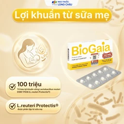 Viên bổ sung lợi khuẩn cho đường tiêu hóa BioGaia Protectis Tablets (10 viên) 4