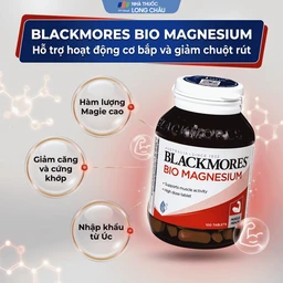 Viên uống hỗ trợ cơ bắp, giảm chuột rút Blackmores Bio Magnesium (100 viên) 2