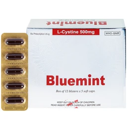Thuốc Bluemint Phil hỗ trợ điều trị viêm da, sạm da, tàn nhang (12 vỉ x 5 viên) 1