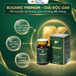 Viên uống hỗ trợ bổ gan, giải độc gan, bảo vệ tế bào gan, tăng cường chức năng gan Boganic Premium Traphaco (60 viên) 2
