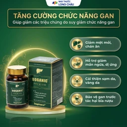 Viên uống hỗ trợ bổ gan, giải độc gan, bảo vệ tế bào gan, tăng cường chức năng gan Boganic Premium Traphaco (60 viên) 4