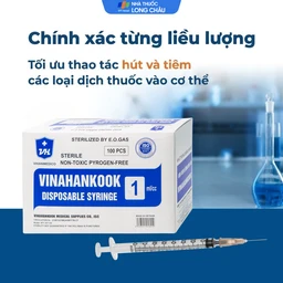 Bơm tiêm 1ml/cc 26G Vinahankook dùng một lần (100 cái) 5