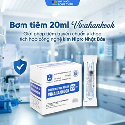 Bơm tiêm 20ml/cc Vinahankook dùng một lần (50 cái) 2