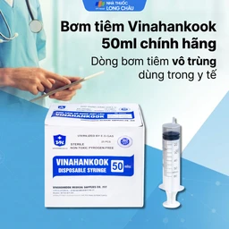 Bơm tiêm 50ml/cc Vinahankook dùng một lần (25 cái) 2