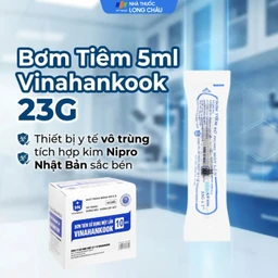 Bơm tiêm 5ml/cc 23G Vinahankook dùng một lần (100 cái) 2