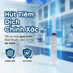 Bơm tiêm 5ml/cc 23G Vinahankook dùng một lần (100 cái) 5