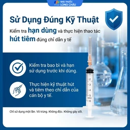 Bơm tiêm 5ml/cc 25G Vinahankook dùng một lần (100 cái) 7