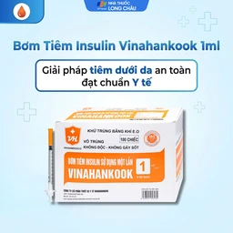 Bơm tiêm tiểu đường 1ml/cc insulin Vinahankook (100 cái) 2