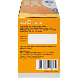Bột hỗ trợ tăng cường sức đề kháng Nat C Ester Mega (30 gói)