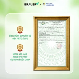Siro bổ sung Betacarotene và Vitamin D3 giúp tăng đề kháng cho bé Brauer Baby & Child Immunity Support 100ml 7