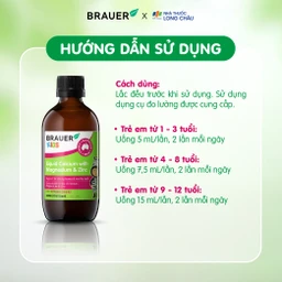 Siro hỗ trợ xương răng phát triển chắc khỏe cho bé Kids Liquid Calcium with Magnesium And Zinc (200ml) 5