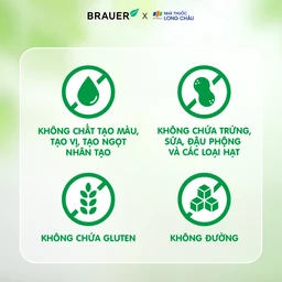 Siro bổ sung vitamin D3 tăng cường hấp thụ canxi Brauer Baby & Kids Liquid Vitamin D 400IU (10ml) 4
