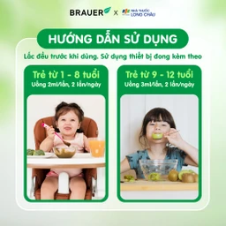 Siro bổ sung kẽm tăng sức đề kháng cho trẻBrauer Baby & Kids Liquid Zinc (200ml) 5