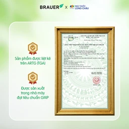 Viên hỗ trợ phát triển não bộ sức khỏe cho mắt Brauer Baby & Kids Ultra Pure DHA (60 viên) 7
