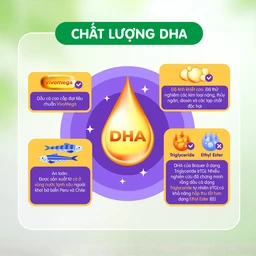 Viên hỗ trợ phát triển não bộ sức khỏe cho mắt Brauer Baby & Kids Ultra Pure DHA (60 viên)