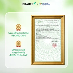 Viên hỗ trợ phát triển não bộ sức khỏe cho mắt Brauer Baby & Kids Ultra Pure DHA (60 viên) 7
