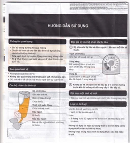 Thuốc hít Breztri 160/7.2/5mcg Astrazeneca giảm co thắt phế quản (120 liều)