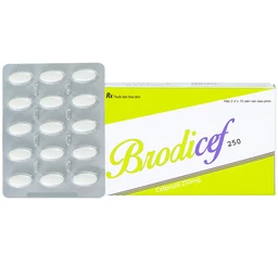 Thuốc Brodicef 250 Hà Tây điều trị nhiễm trùng (2 vỉ x 15 viên) 1