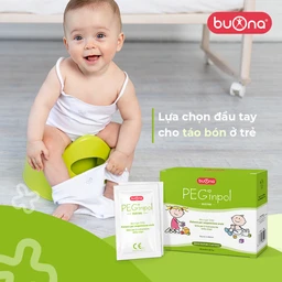 Bột nhuận tràng Buona Peginpol (20 gói x 5g) cải thiện tình trạng táo bón cho trẻ từ 6 tháng tuổi