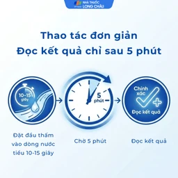 Que thử thai Safefit Test dạng bút giúp phát hiện sớm thai kỳ sau 7-10 ngày thụ thai 7