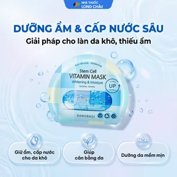Mặt nạ dưỡng ẩm Banobagi Stem Cell Vitamin Mask Whitening  & Moisture 30g 2
