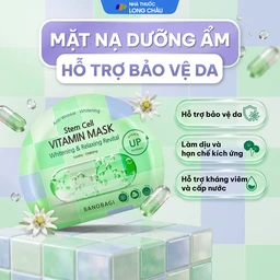 Mặt nạ dưỡng ẩm Banobagi Stem Cell Vitamin Mask dưỡng sáng da 30g 2