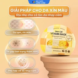 Mặt nạ Banobagi Stem Cell Vitamin cấp ẩm, dưỡng sáng da, nâng tông (30g) 4