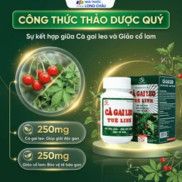 Viên tăng cường chức năng giải độc của gan Cà Gai Leo Tuệ Linh (60 viên) 3