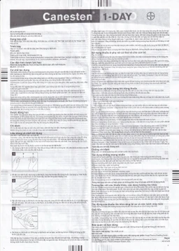 Viên đặt âm đạo Canesten 500mg Bayer hỗ trợ điều trị viêm âm đạo (1 viên)