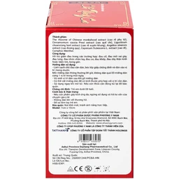 Cao dán giảm đau Chỉ Thống Cao giúp giảm đau cổ, đau mỏi vai gáy, đau lưng (20 gói) 7