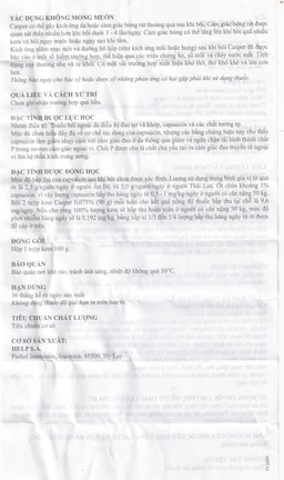 Thuốc Capser Help giảm đau thần kinh do Herpes Zoster và đau dây thần kinh do đái tháo đường (100g)