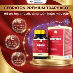 Viên hỗ trợ hoạt huyết Cebraton Premium Traphaco (30 viên) 2
