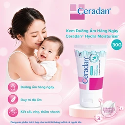 Kem dưỡng ẩm Ceradan Ceramide Hydra Moisturiser làm dịu da và phục hồi da bị kích ứng 30g 2