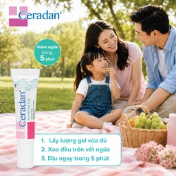 Kem dưỡng ẩm Ceradan Soothing Gel làm dịu, phục hồi da nhạy cảm 10g 5
