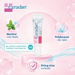 Kem dưỡng ẩm Ceradan Soothing Gel làm dịu, phục hồi da nhạy cảm 10g 3