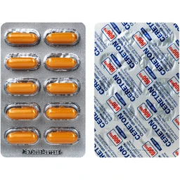Thuốc Cereton 600mg Mediplantex chỉ định điều trị các hội chứng thoái hóa não hữu cơ, rối loạn tâm lý - hành vi ở người lớn tuổi, hồi phục sau tai biến (3 vỉ x 10 viên) 5