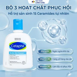 Sữa rửa mặt Cetaphil Gentle Cleanser dành cho da nhạy cảm (250ml) 3