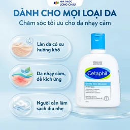 Sữa rửa mặt Cetaphil Gentle Cleanser dành cho da nhạy cảm (250ml) 5